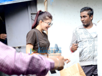 Jacqueline Fernandez snapped at Sequel Bistro