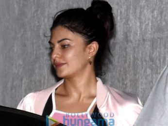 Jacqueline Fernandez snapped post gym