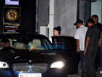 Jacqueline Fernandez snapped post gym