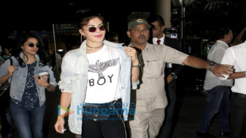 Jacqueline Fernandez spotted at the airport after returning from Tokyo