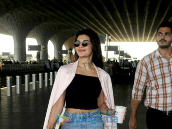 Jacqueline Fernandez, Sidharth Malhotra, Ileana D'Cruz and Kanika Kapoor snapped at the airport