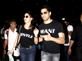 Jacqueline Fernandez, Sidharth Malhotra and Sonam Kapoor snapped at the airport