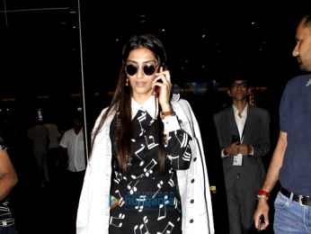 Jacqueline Fernandez, Sidharth Malhotra and Sonam Kapoor snapped at the airport