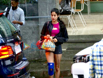 Jhanvi Kapoor snapped at The Kitchen Garden