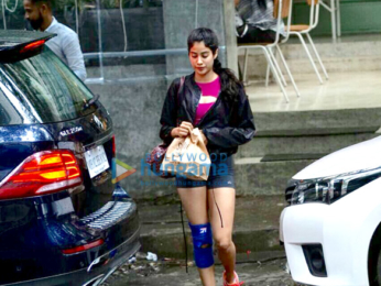 Jhanvi Kapoor snapped at The Kitchen Garden