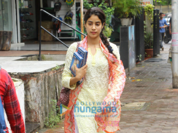 Jhanvi Kapoor snapped in Bandra