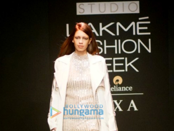 Kalki Koechlin walks for Nikita Mhaisaikar at Lakme Fashion Week 2017