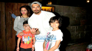 Karan Singh Grover snapped post dinner at Indigo