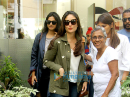 Kareena Kapoor Khan and Rhea Kapoor snapped post their salon session in Bandra
