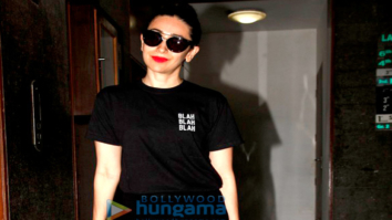 Karisma Kapoor snapped with her daughter post salon session in Bandra