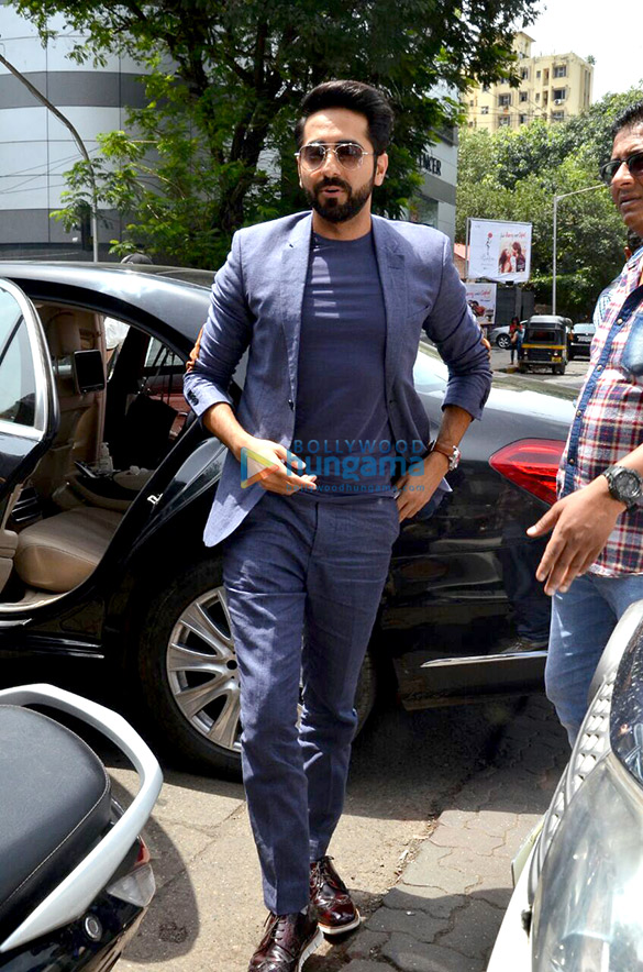 kriti sanon ayushmann khurrana and rajkummar rao grace bareilly ki barfi promotions 2