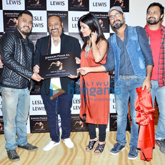 Lesle Lewis, Anup Jalota, Shibani Kashyap at launch of album 'Junoon Pyaar Ka'