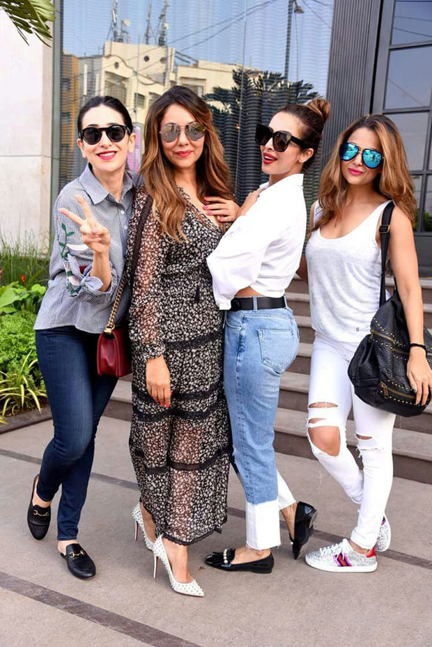 Malaika Arora, Karisma Kapoor, Amrita Arora and Sridevi support Gauri Khan at her new store opening-1