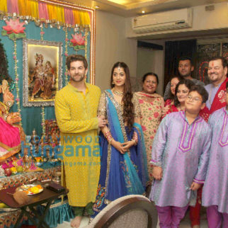Neil Nitin Mukesh celebrate Ganesh Chaturthi