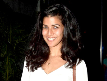 Nimrat Kaur snapped post dinner with friends in Juhu