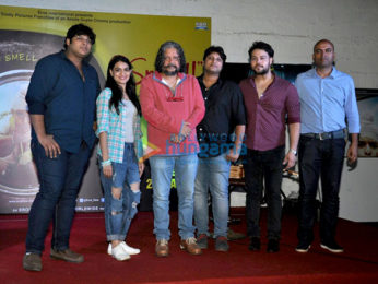 Raj Kundra, Amol Gupte with kids promote their movie 'Sniff'