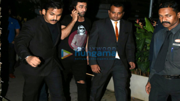 Ranbir Kapoor, Sidharth Malhotra and Karan Johar snapped at Yuatcha in Bandra