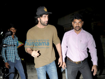 Ranbir Kapoor snapped post a meeting with director Shoojit Sircar in Juhu