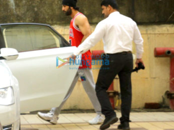 Ranbir Kapoor snapped post rehearsals in Bandra
