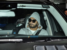 Ranveer Singh, Deepika Padukone and Varun Dhawan snapped post dubbing at Sunny Super Sound