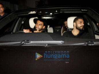 Ranveer Singh and Deepika Padukone snapped attending Ritesh Sidhwani's birthday bash