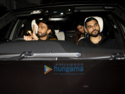 Ranveer Singh and Deepika Padukone snapped attending Ritesh Sidhwani’s birthday bash