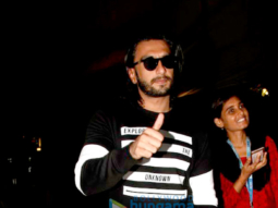 Ranveer Singh snapped post his gym session