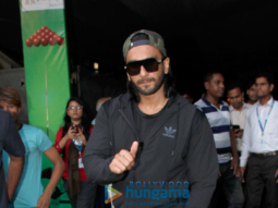 Ranveer Singh snapped post his gym session in Bandra
