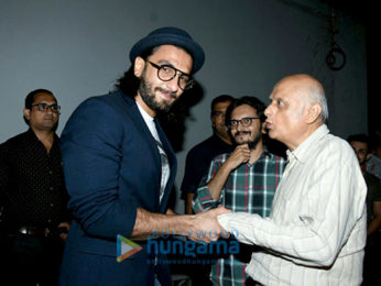 Ranveer Singh snapped post meeeting with the Bhatts at Vishesh Films office