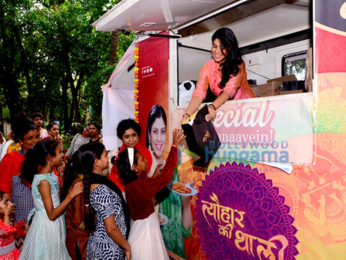 Sakshi Tanwar snapped promoting her upcoming show 'Tyohaar Ki Thali'