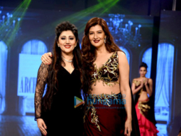 Sangeeta Bijlani and Zareen Khan walk the ramp for Archana Kochhar’s fashion showcase