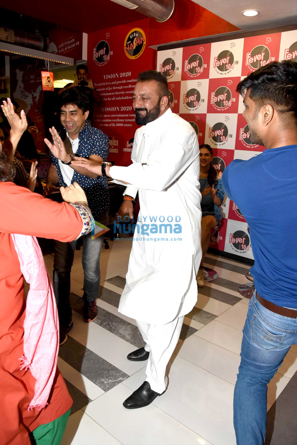 sanjay dutt and aditi rao hydari at fever 104 fm for bhoomi promotions 7