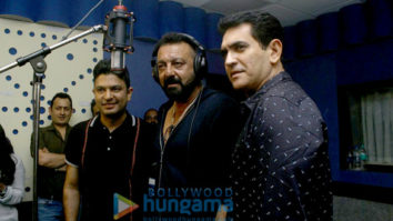 Sanjay Dutt records a Ganesha song for ‘Bhoomi’