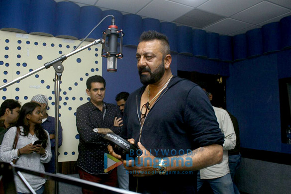 sanjay dutt records a ganesha song for bhoomi 6