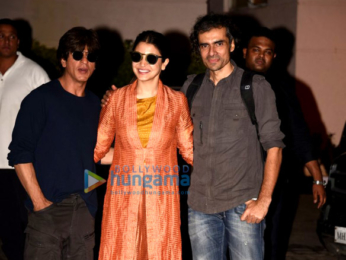 Shah Rukh Khan, Anushka Sharma and Imtiaz Ali snapped at airport