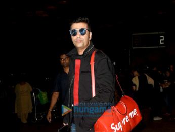 Shahid Kapoor, Mira Rajput, Jacqueline Fernandez, Sushant Singh Rajput and Karan Johar snapped at the airport tonight