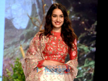 Shraddha Kapoor walks for Rahul Mishra at Lakme Fashion Week 2017