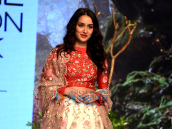 Shraddha Kapoor walks for Rahul Mishra at Lakme Fashion Week 2017