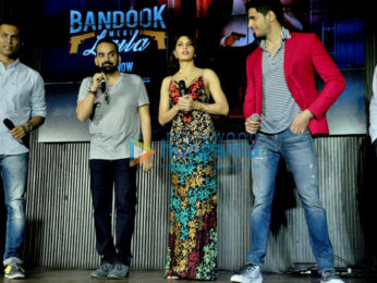 Sidharth Malhotra & Jacqueline Fernandez launch 'Bandook Meri Laila' song from A Gentleman