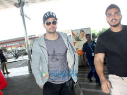 Sidharth Malhotra snapped as he leaves to promote his film ‘A Gentleman’ in Pune