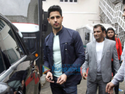 Sidharth Malhotra snapped post an ad shoot
