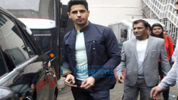 Sidharth Malhotra snapped post an ad shoot
