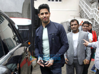 Sidharth Malhotra snapped post an ad shoot