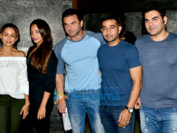 Sohail Khan and Arbaaz Khan family snapped at Otters Club