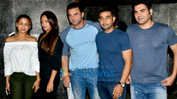 Sohail Khan and Arbaaz Khan’s family snapped at the Otters Club