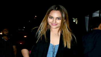 Sonakshi Sinha snapped post dinner with friends in Bandra