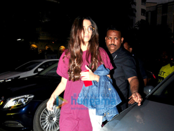 Sonam Kapoor snapped post salon session in Juhu