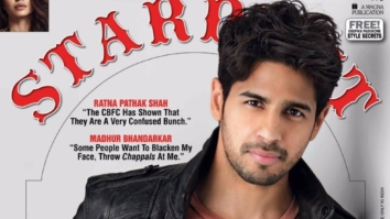 Sidharth Malhotra On The Cover Of Stardust