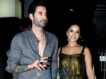 Sunny Leone snapped with Daniel Weber post dinner at Hakkasan