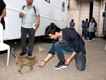 Sushant Singh Rajput snapped post an AD shoot